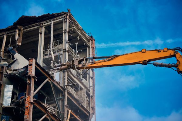 Factory Demolition in Shelton
