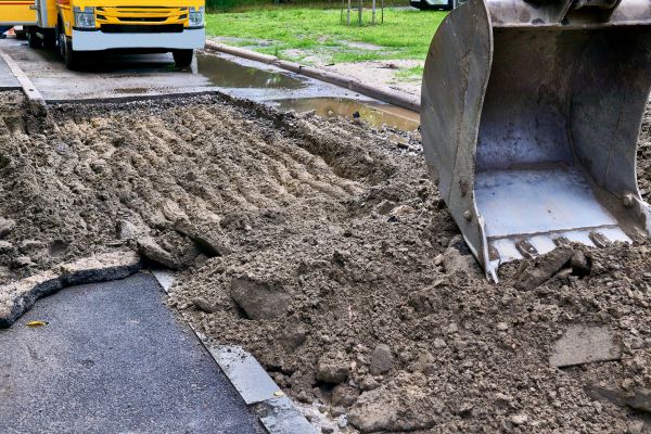 Blacktop Removal in Shelton