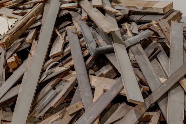 Hardwood Floor Demolition in Shelton